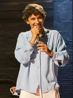 Marcello Hernández: American Boy 2026 Blue Shirt