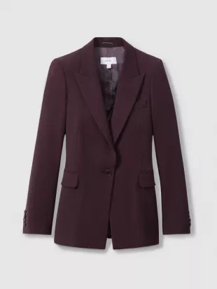 Gabi Blazer in Berry