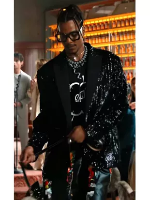 Emily In Paris Season 5 Meledeen Yacoubi Black Blazer