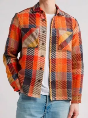 The Traitors US S04 Orange Plaid Shirt