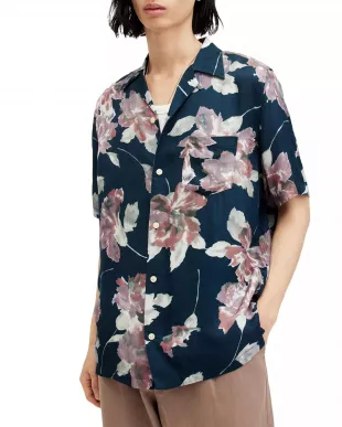 Zinnia Short Sleeve Camp Shirt
