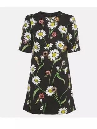 Real Housewives of Beverly Hills Jennifer Tilly Mini Floral Dress