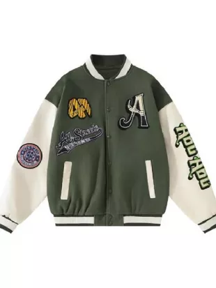 The Traitors US S04 Green Varsity Jacket