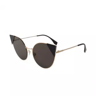 Sung FF0190S 000 2M 57 Lei Round Sunglasses