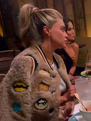 The Valley Persian Style S1 Sky Asakari Brown Sherpa Jacket