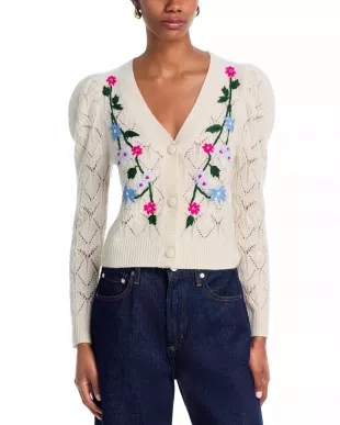 Embroidery Cardigan