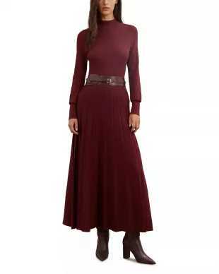 Alicia Dress in Raspberry Red