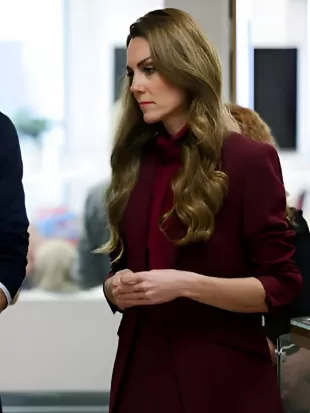 Kate Middleton Charing Cross Hospital Blazer