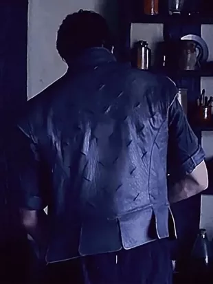 Hamnet Paul Mescal Black Leather Vest