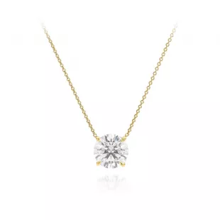Celeste Necklace in White Gold