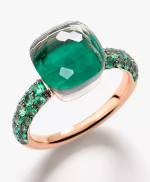 Nudo Classic Ring in Green
