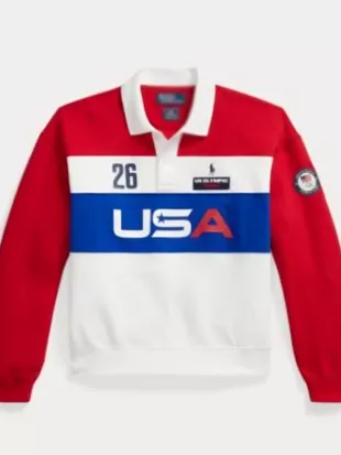 The Today Show 2026 Hoda Kotb Team USA Polo Sweater