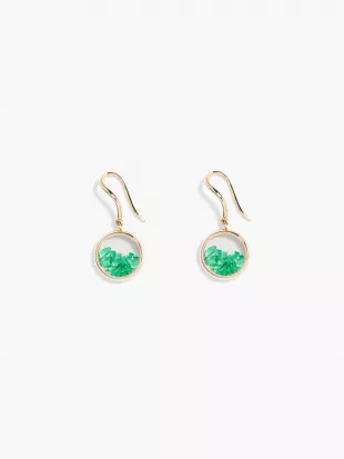 Chivor Emerald Earrings
