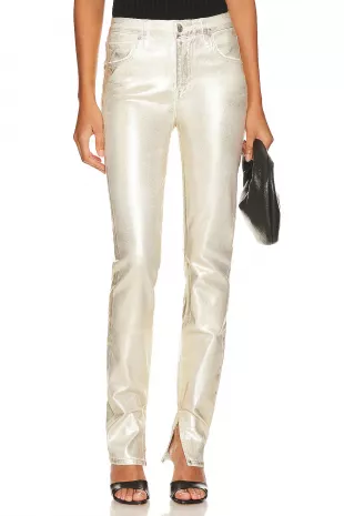 Rae Gold Foil Jeans
