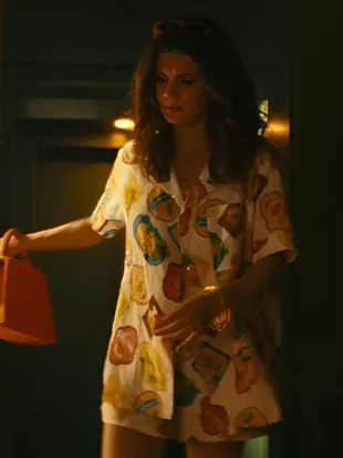 People We Meet on Vacation Emily Bader Printed Shirt