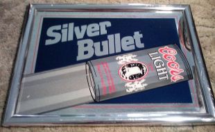 Enseigne Vintage Silver Bullet