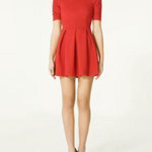 Zara Short-Sleeved Dress