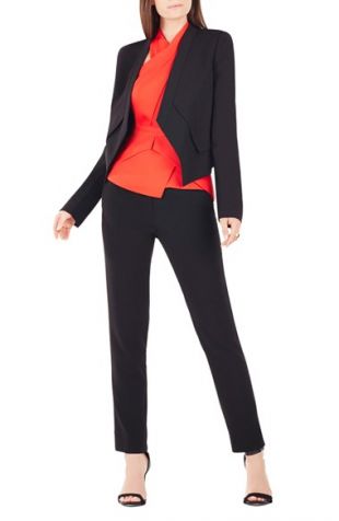 'Lloyd' Twill Tuxedo Jacket