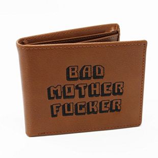 Pulp Fiction Bad Mother Fucker, portefeuille en cuir