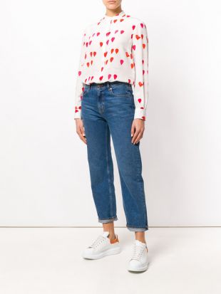 Alexander McQueen Petal Print Shirt