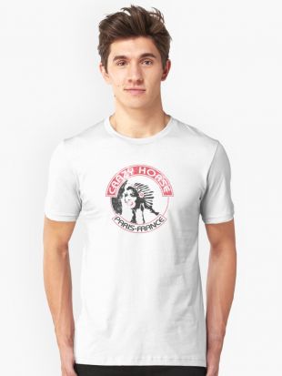T-shirt Crazy Horse Retro