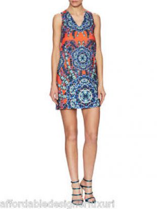 Hunter Bell Audry Jewels Printed Multi Color Dress, Sz XS,S  Retail  $280  | eBay