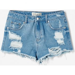 Jennyfer   Short en jean destroy