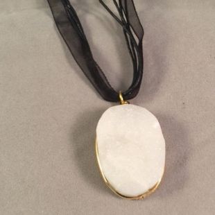 Outlander Necklace, Claire Fraser, La Dame Blanche