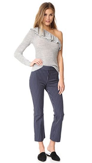 Pull Epaule Denudee Femme Hiver Chic Pullover Pull Maille Tricoté Épaules Dénudées Oversize Ample Manche Longue Large Femme Grande Taille Pulls Tricot Pull-Over Pull Personnalisable Femme Beige S