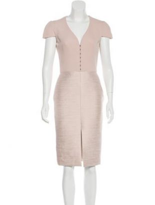 V-neck Sheath Dressby Alexander McQueen