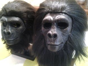 Planète des singes masque (disponible en brun seulement pour le moment)