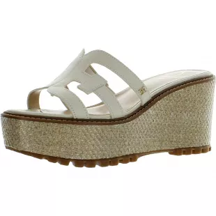 Laine Platform Wedge Sandal in Modern Ivory