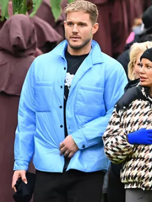 The Traitors US S4 Colton Underwood Blue Overshirt