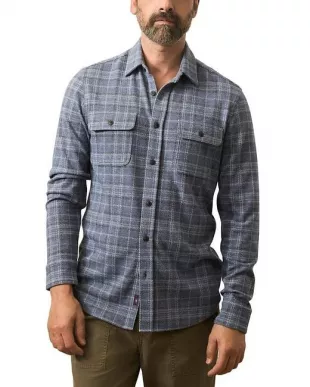 Men’s Blue Legend Textured Shirt