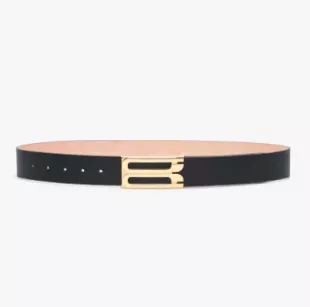Jumbo Dorian Belt In Navy Leather