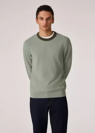 Sage Green Organic Cotton Sweater