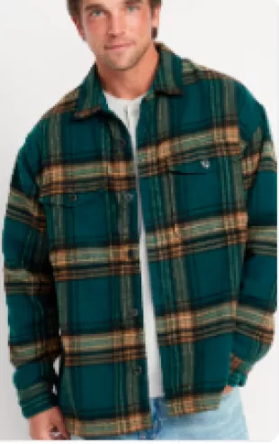 Oversized Heavyweight Plaid Shacket