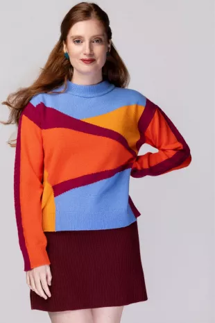 Pull Feliz Chicorée