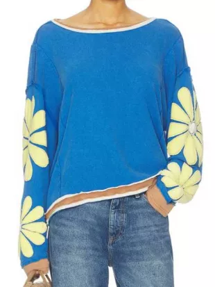 High Potential S2 Morgan Gillory Flower Sweater