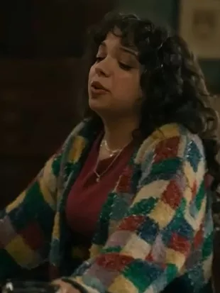 Best Medicine Elaine Denton Colorblock Cardigan