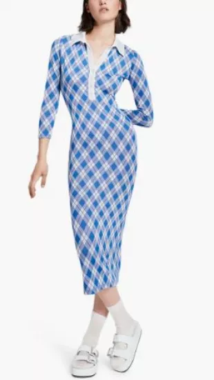 Argyle Polo Dress