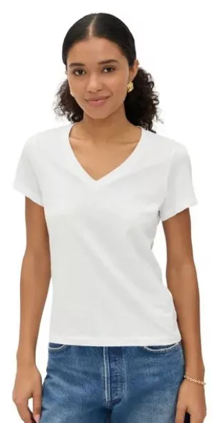 Relaxed V-Neck Tee