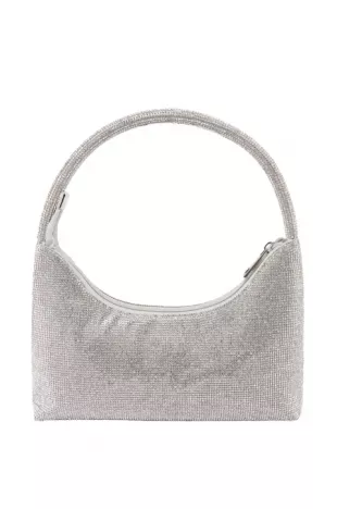 Ranunculus Silver Diamond Purse