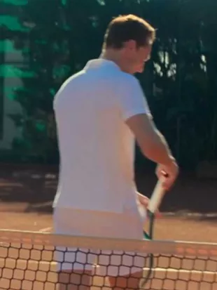 The Night Manager S2 Tom Hiddleston White Polo Shirt