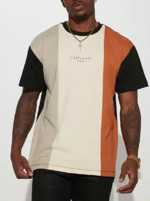 Vanderpump Rules S12 Chris Hahn Colorblock T-Shirt