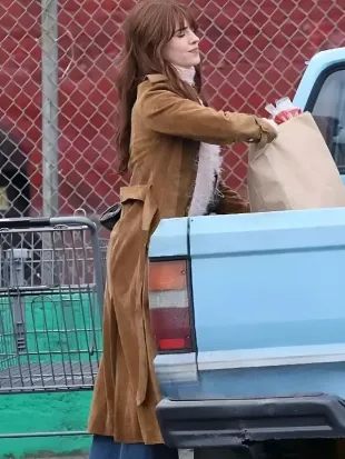 Here Comes The Flood 2026 Daisy Edgar-Jones Coat