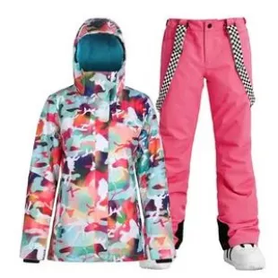 Ski Jacket and Pants Set Ski Suit Snowsuit