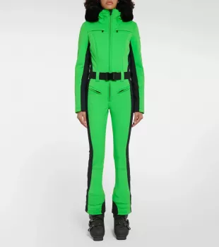 Parry Faux Fur-trimmed Ski Suit