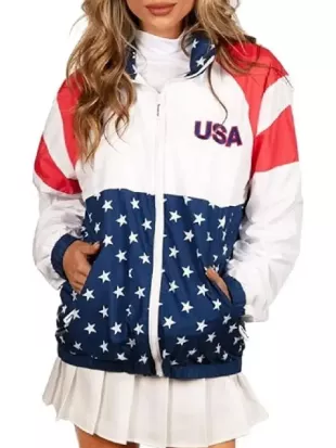 Today 2026 Hoda Kotb USA Jacket
