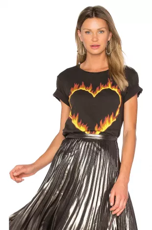 Croft Fire Heart Tee